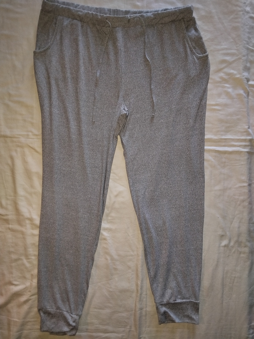 Everyday Heather Gray Jogger Pants with Drawstring